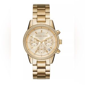 Michael Kors Gold Stainless Steel Watch